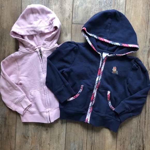 Gymboree Other - Polo/Gymboree 3T Full Zip Hoodies
